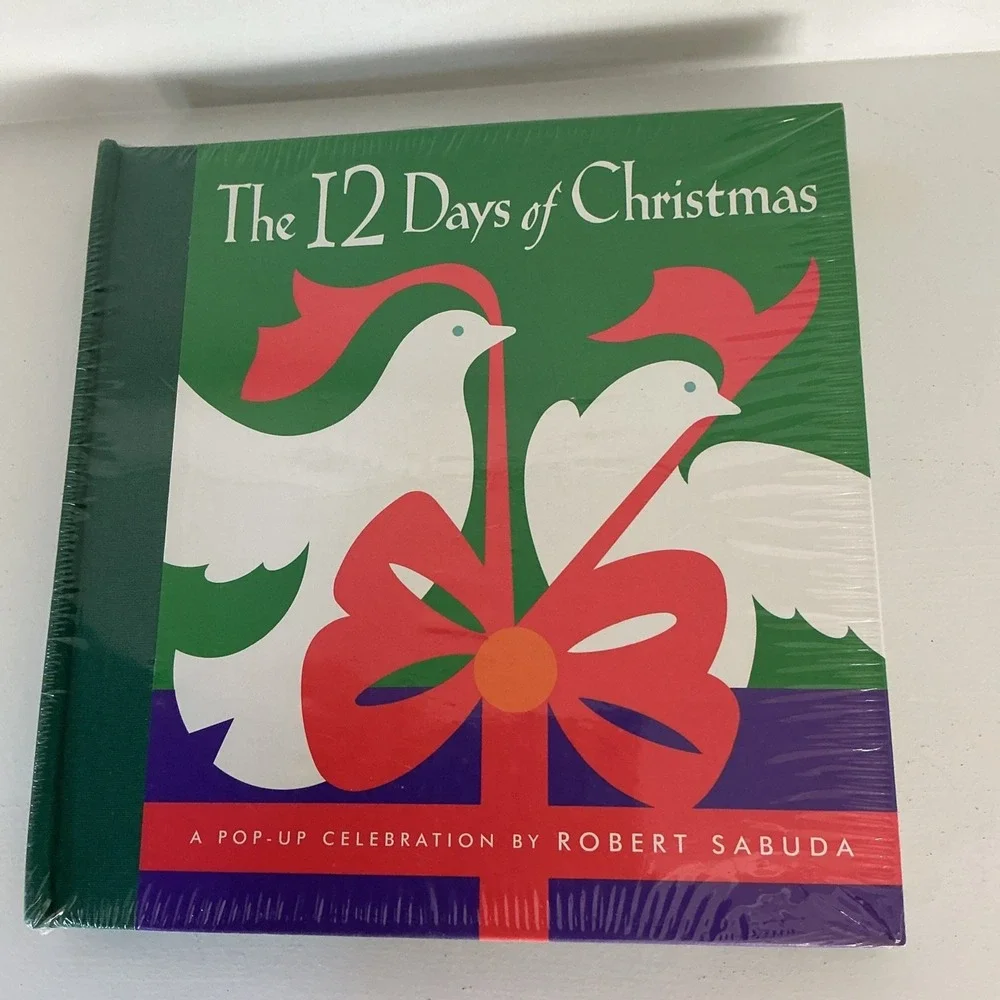 The 12 Days of Christmas Pop-Up Book Robert Sabuda Hardcover Vintage Sealed